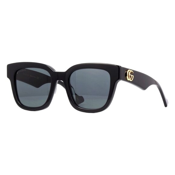 New GUCCI Black Square GG0998S 001 Sunglasses Women - Picture 1 of 3